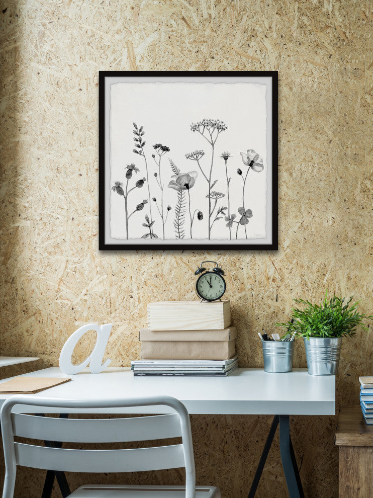 "All About Poppies" Framed Painting Print