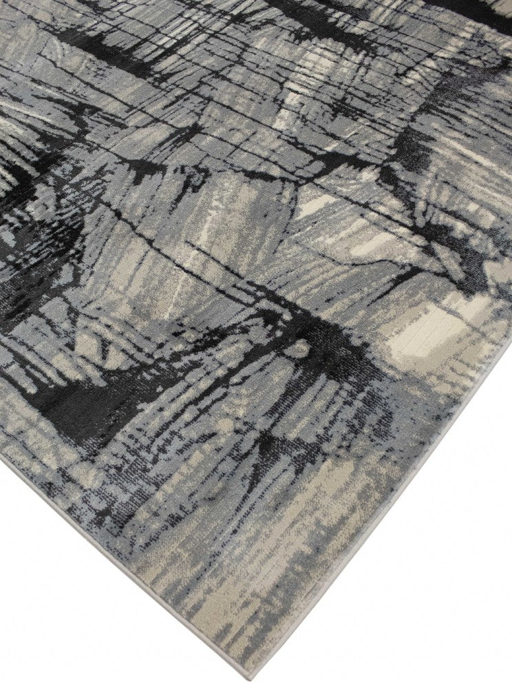 Noori Rug Lagoon Jodie Charcoal/Ivory Rug