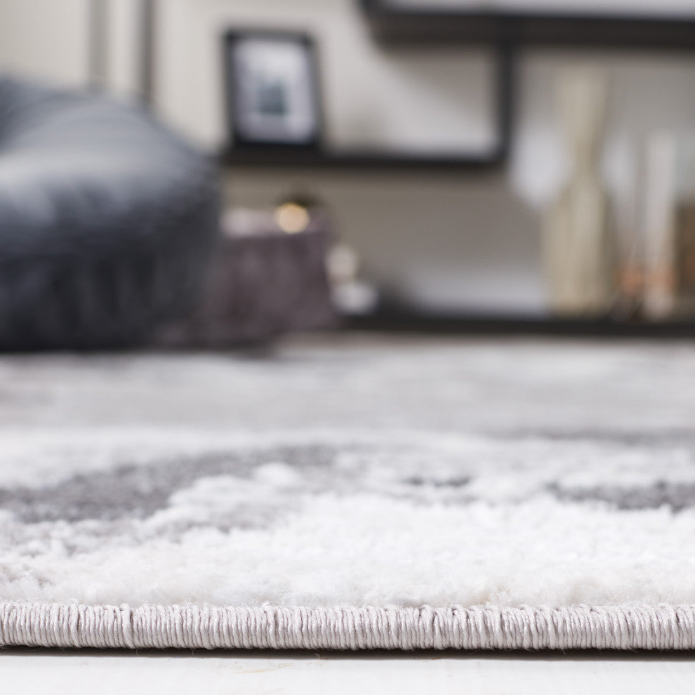 Safavieh Amelia Collection, ALA277 Rug, Charcoal/Grey, 5'5"x7'7"