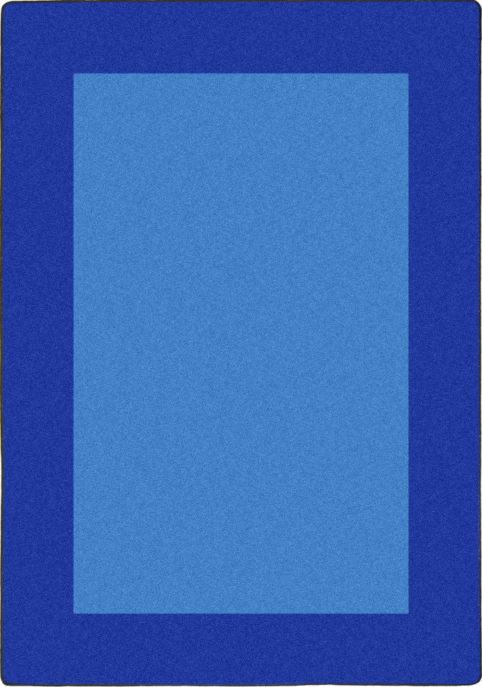 All Around Rug, Blue, Rectangle, 129"x92"