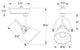 LED710 Cartier LED 3000K 32 Degree Beam, Antique Bronze for L Track