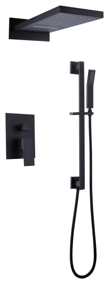 3 Function Pressure Balance Shower System with Handshower and Rough-in Valve