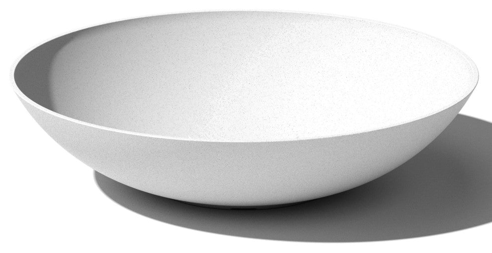 Lane Round Planter Bowl, White, 32'', 1 Pack