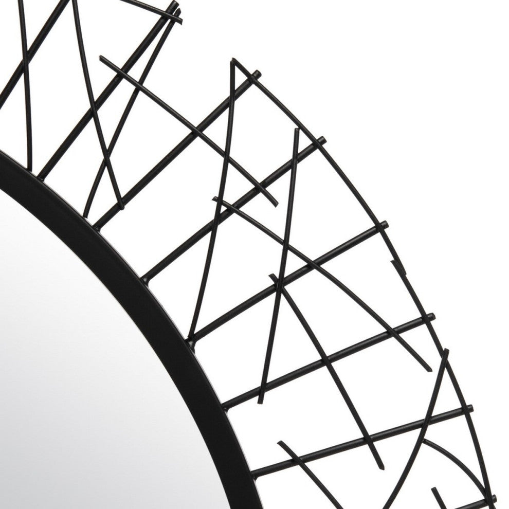 Safavieh Elsie Mirror Black