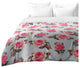 Allyson Johnson Pink Roses Comforter, Queen
