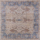 Ahgly Company Indoor Square Mid-Century Modern Area Rugs, 6' Square