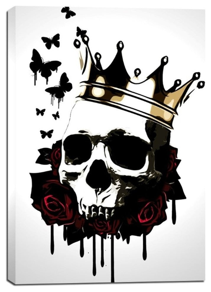 Cortesi Home "El Rey De La Muerte" by Nicklas Gustafsson, Giclee Canvas, 40"x60"