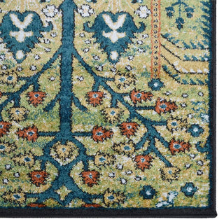 MACHINE MADE HEATSET POLYPROPYLENE AREA RUGS -Multicolor,Contemporary Design, [Runner] 3'2''x10'