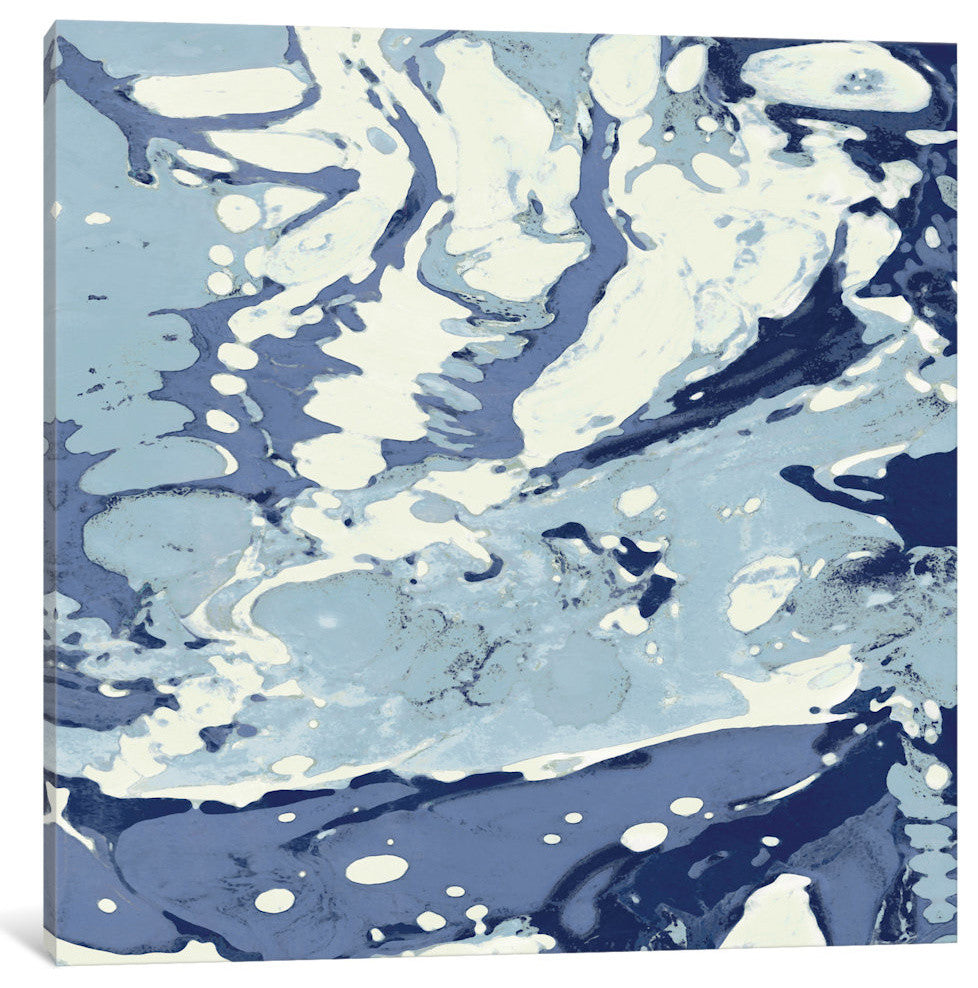 "Marbleized III" by Danielle Carson, Canvas Print, 12"x12"