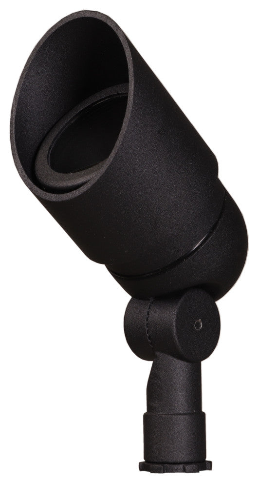 Low Voltage Outdoor Landscape Directional Bullet Spotlight, Black, Halogen