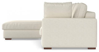 Charlie Left-Facing Sectional in Tightly Woven Performance Fabric