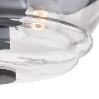 Toledo 13" Flush Mount Matte Black