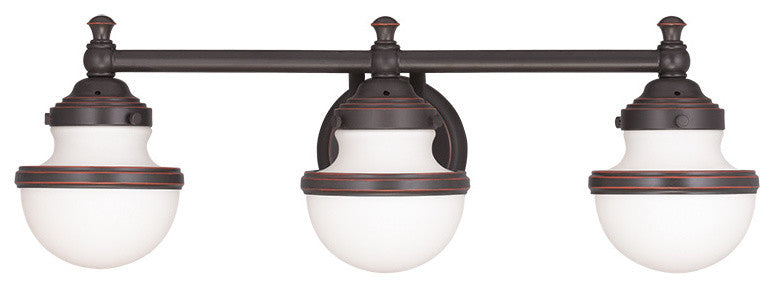 Oldwick Bath Light, Olde Bronze