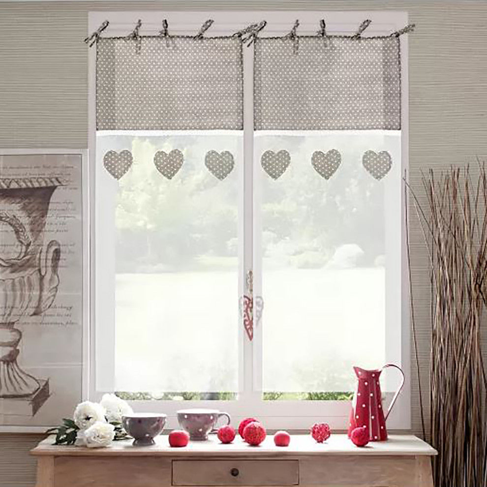 Bundle 2 Cafe Curtain Rods and 4 Self Adhesive Hooks, Gold Plated, 12" to 16"