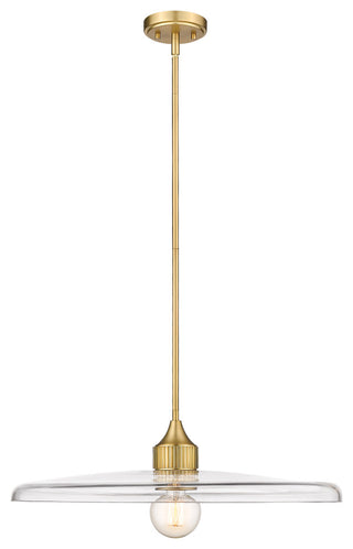 Zlite 821P24-OBR 1-Light Pendant, Clear