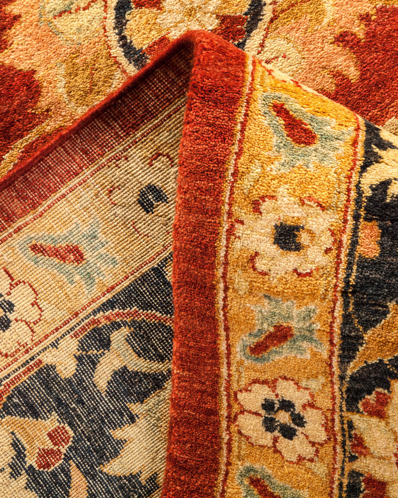 Mogul, One-of-a-Kind Hand-Knotted Area Rug Red, 8'2"x10'1"