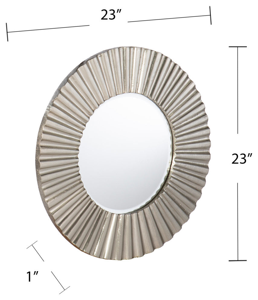 Hassan Round Decorative Mirror