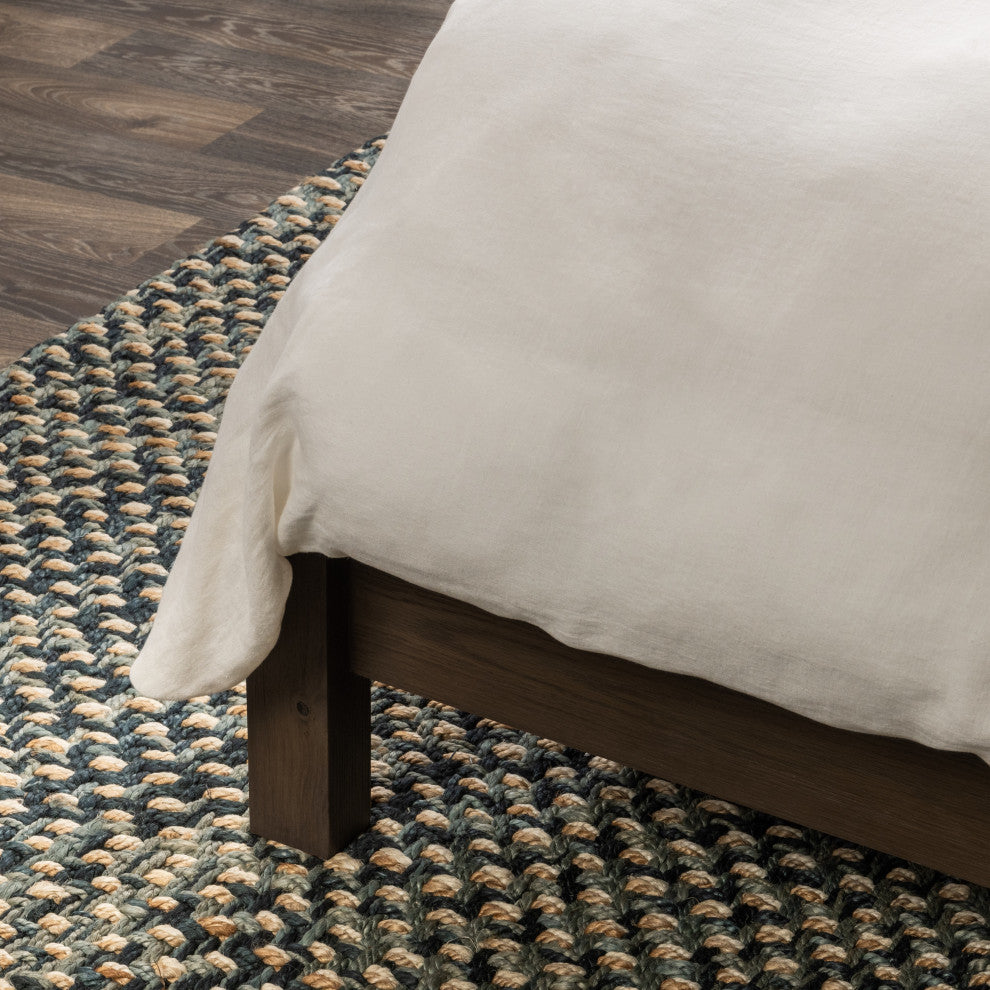 Santa Clara Wood Platform Bed, Toasted Brown, California King