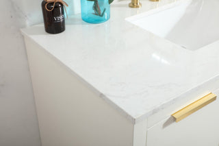 Bethany Single Bathroom Vanity, White, 42"