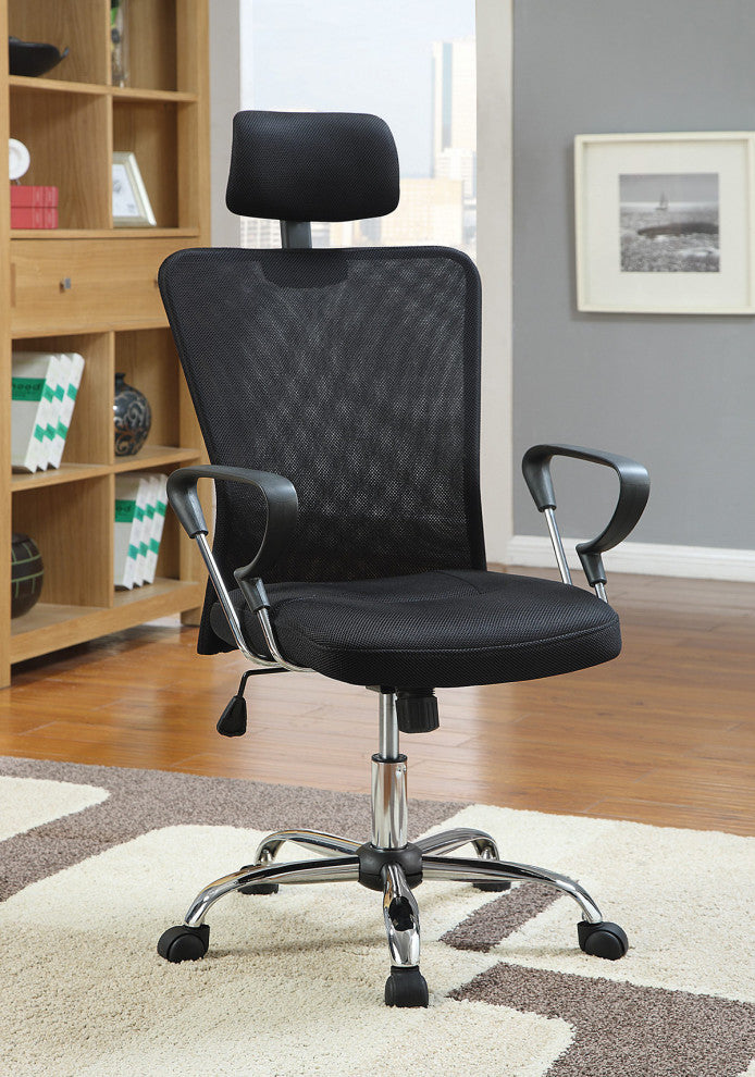 Mesh Back Office Chair, Black