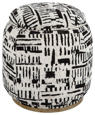 Uttermost Dialogue Poof Ottoman