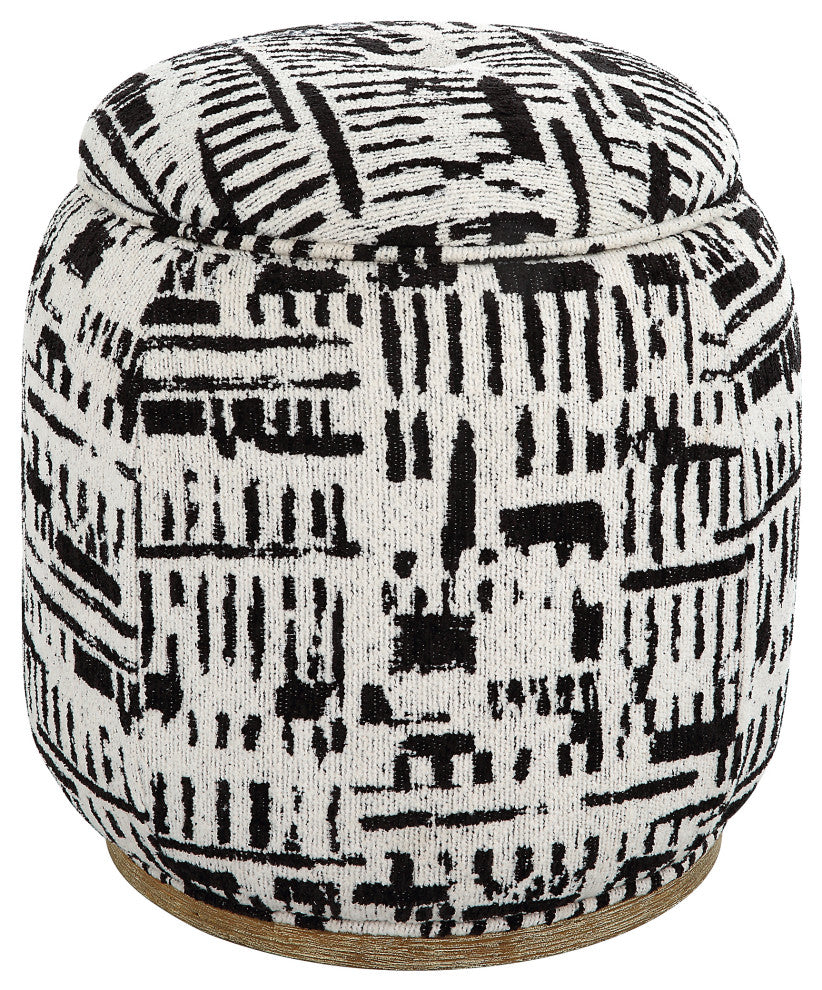 Uttermost Dialogue Poof Ottoman