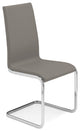 Casabianca Home Aurora Italian Leather Dining Chair