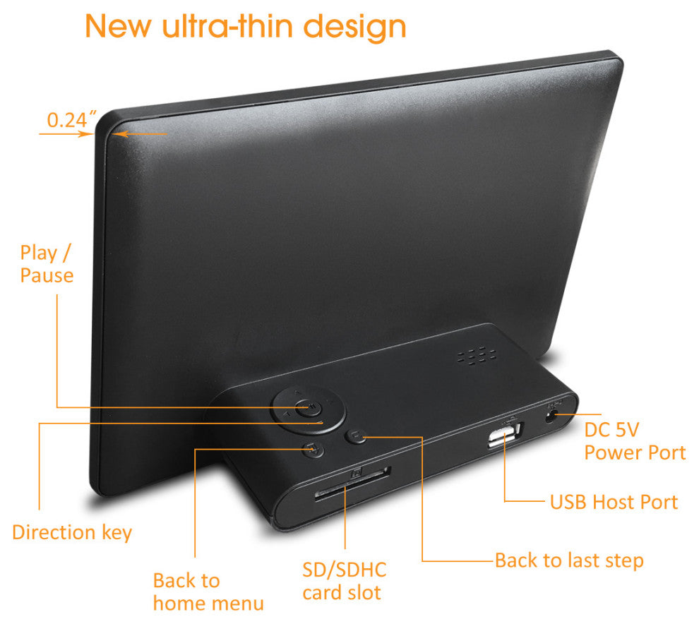 7" Pure Digital Photo Frame Model:DPF710