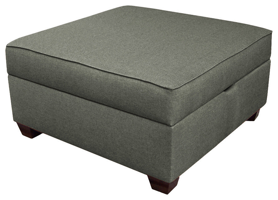 Duobed Storage Ottoman, 36", Flint, 36"