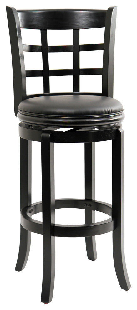 29" Kyoto swvl stool [black]
