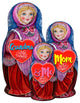 Santa Ropy-Poly Door Hanger