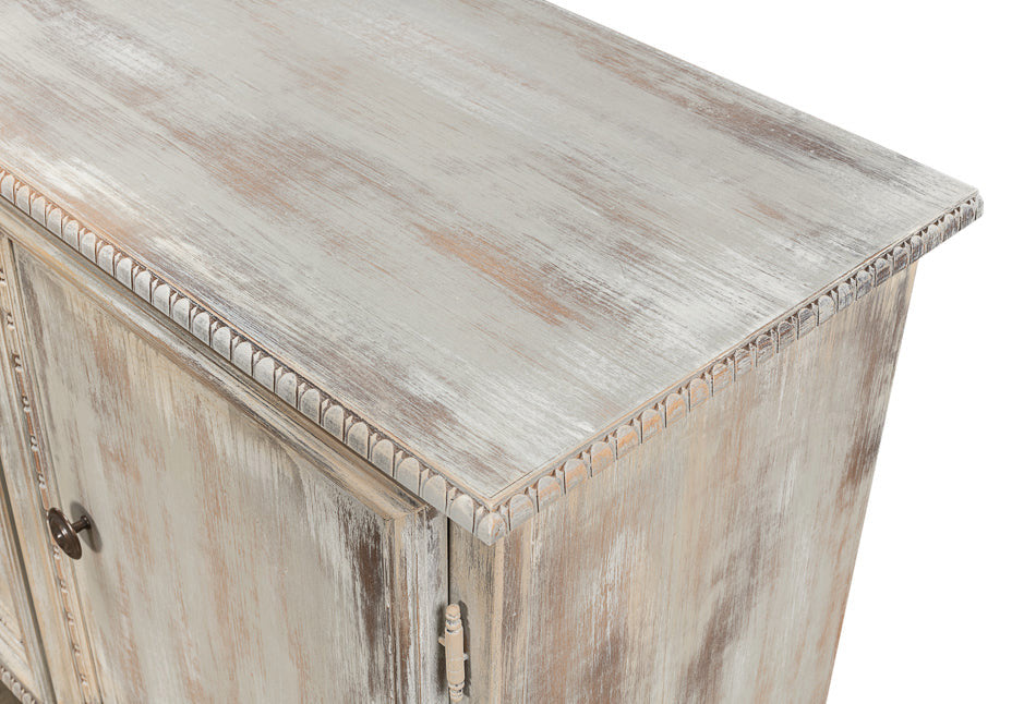 2 Door Sideboard Gray Oak