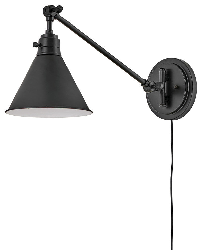 Arti 1-Light Sconce, Black
