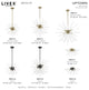 Uptown 4 Light Black Flush Mount