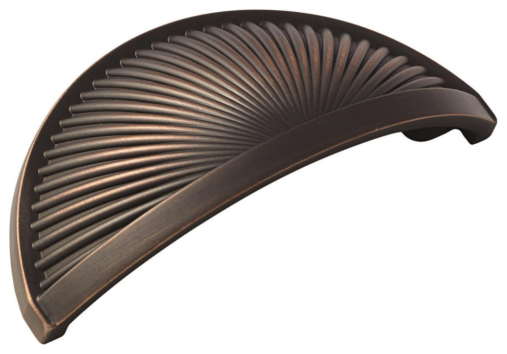 Sea Grass 3" 76 mm Center-to-Center Oil-Rubbed Bronze Cabinet Cup Pull