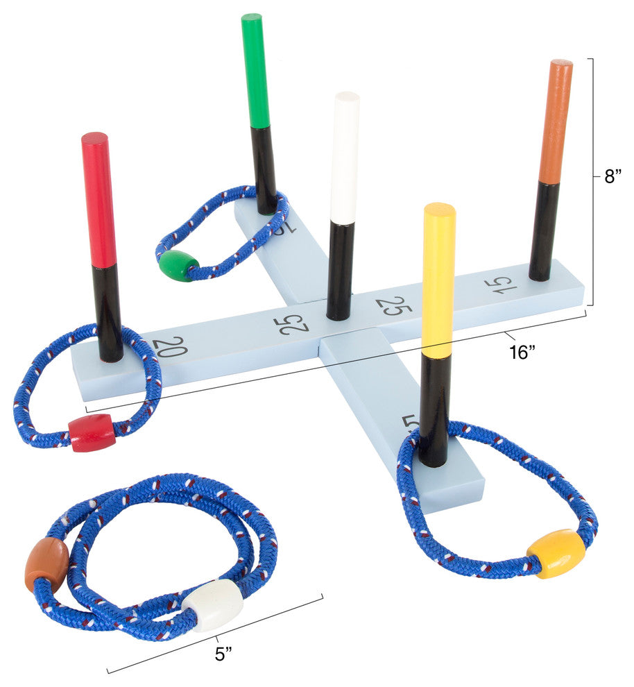 Rope Ring Toss Game by Hey! Play!