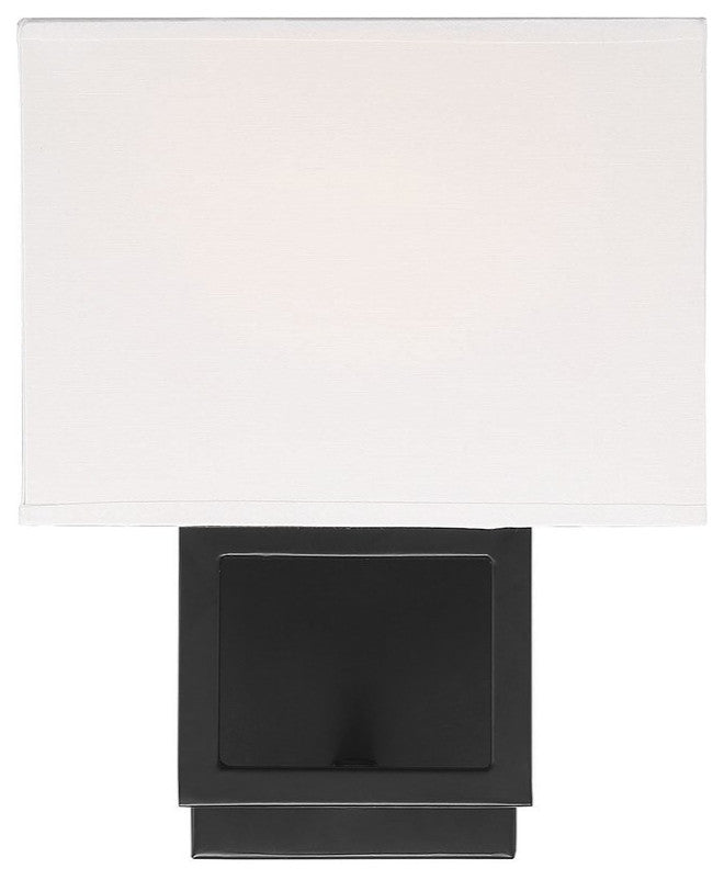 Savoy House Meridian 1 Light Wall Sconce Matte Black