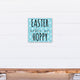 Easter Makes Me Hoppy Graphic Art Print on Canvas
