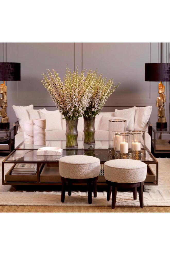 Modern Rectangular Coffee Table, Eichholtz Roxton