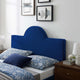 Headboard, King Size, Velvet, Blue Navy, Modern Contemporary, Bedroom Master