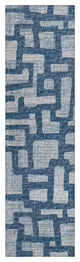 Indoor/Outdoor Sedona SN4 Storm Machine Washable 2'3" x 12' Runner Rug
