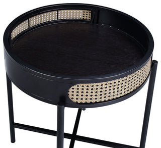 Colson End Table, Black Finish
