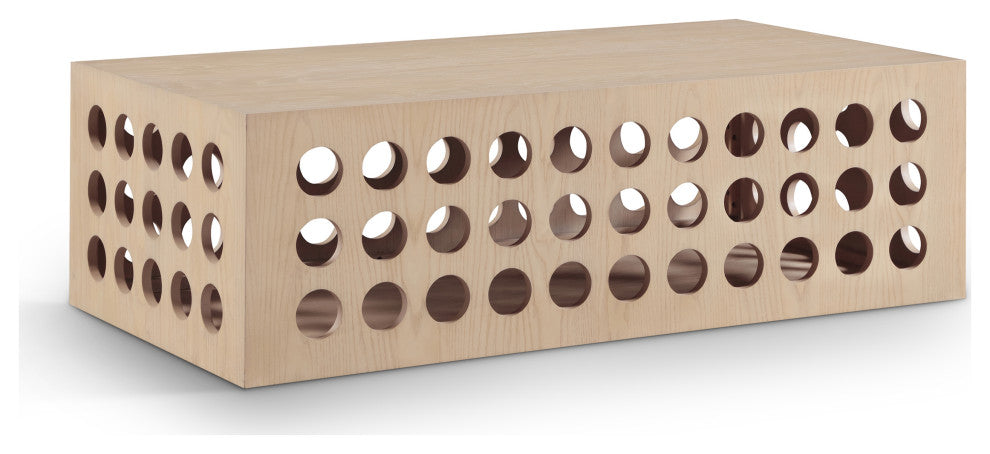 Kinsley Oak Veneer Coffee Table, Natural