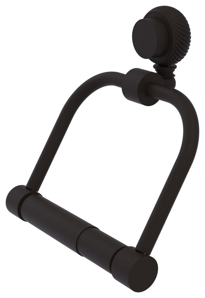 Venus 2 Post Toilet Tissue Holder With Twist Accents, Oil Rubbed Bronze