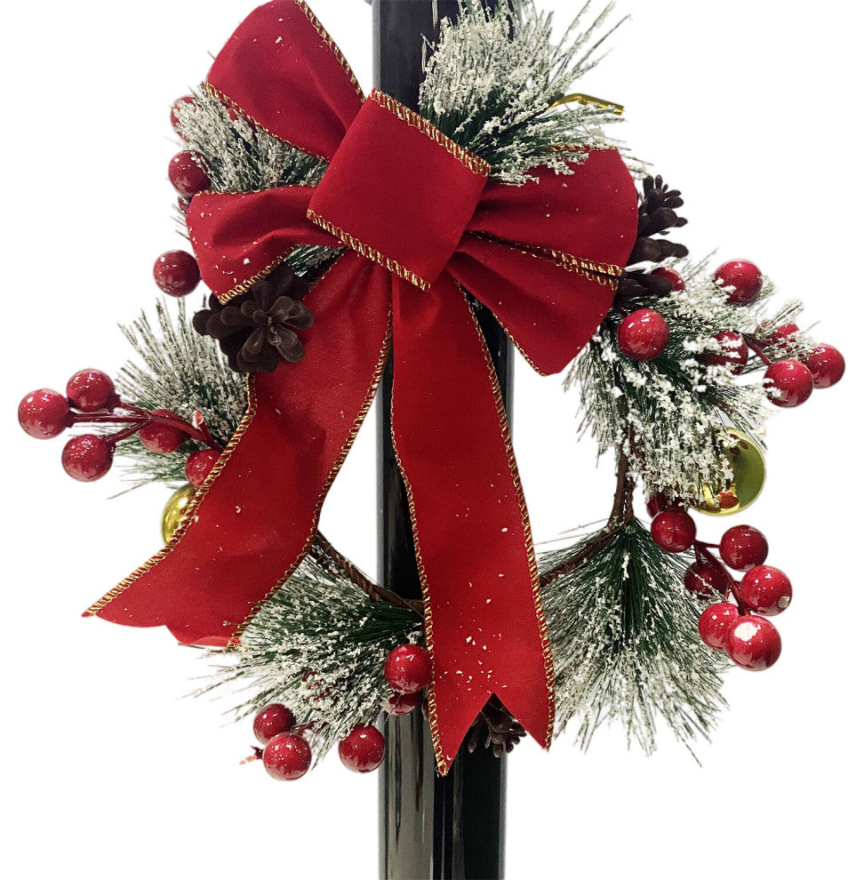 Let It Snow 71" Lamp, Black, Holiday Tree, 2 Signs, Snow, Holiday Music