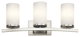 Bath 3-Light, Brushed Nickel