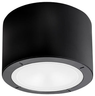 Modern Forms Vessel LED Flush Mount Outdoor Ceiling Lighting, Black