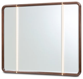 Mason Park Dresser with Mirror, Umber Brown