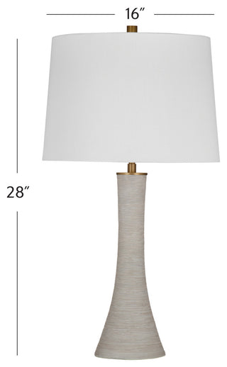 Ranier Table Lamp - Gray