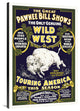The Great Pawnee Bill Shows, The Only Genuine Wild West, 28x40